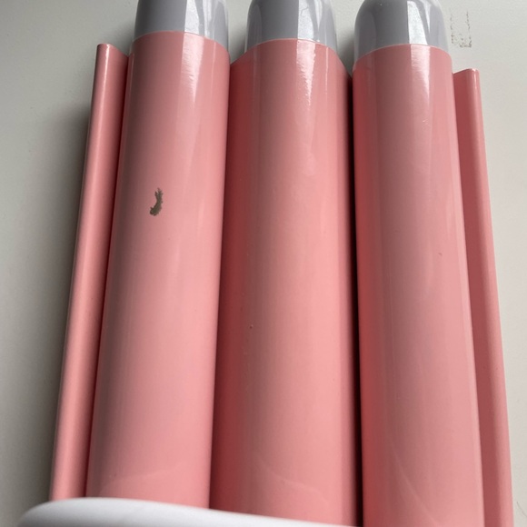 Insert Name Here “Insert Waves Here” Pink Triple Barrel Hair Styler - Picture 7 of 7